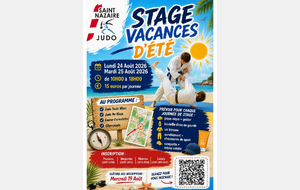 Stage des Vacances d'été 2026